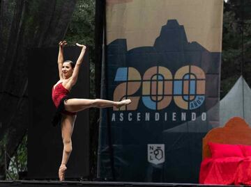 Con presentación del Ballet de Monterrey, Nuevo León cierra festejos desde Los Pinos