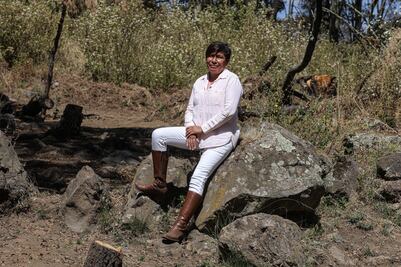 Silvia Meza de las primeras lideresas comunales de Santa Ana Tlacotenco; busca proteger el bosque pese a amenazas en Milpa Alta