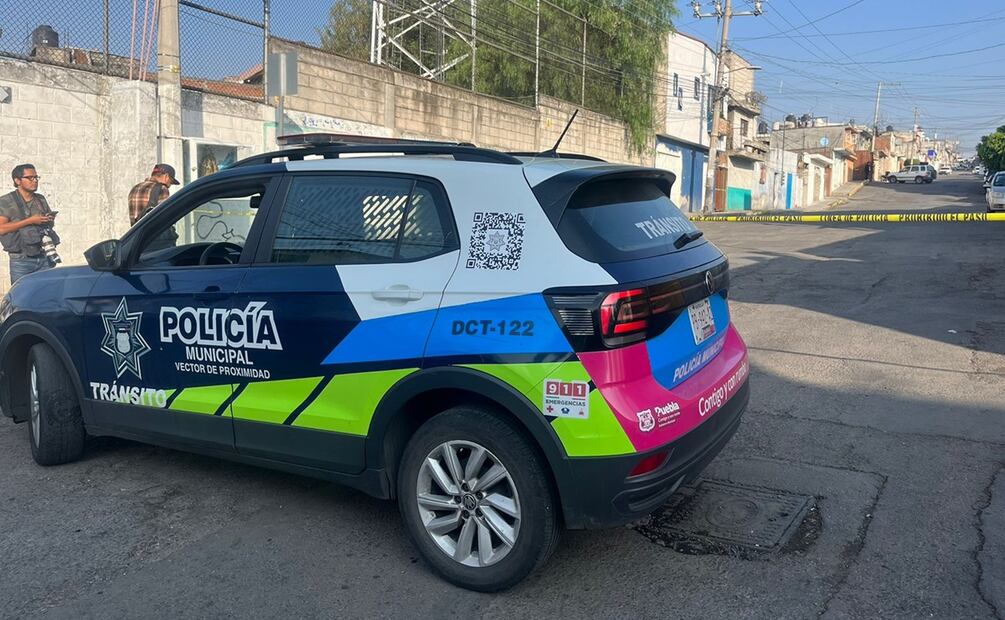 Balean vivienda y dejan hielera con restos humanos en ciudad de Puebla. Foto: Especial