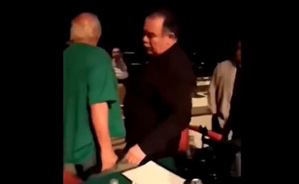 Acusan a Jesús Ochoa de golpear al actor Fernando Larrañaga