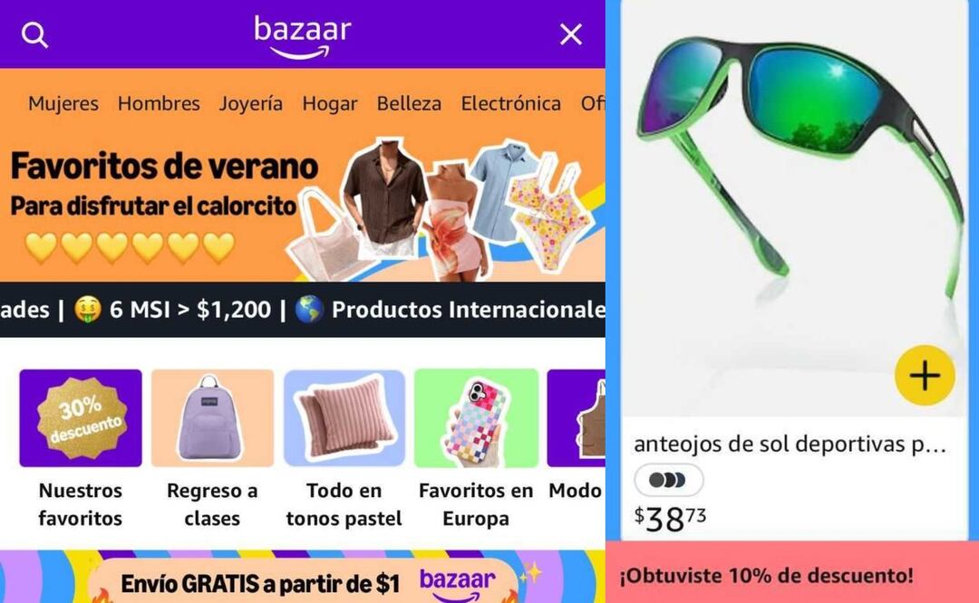Bazaar, la nueva apuesta de Amazon | Imagen: cortesía