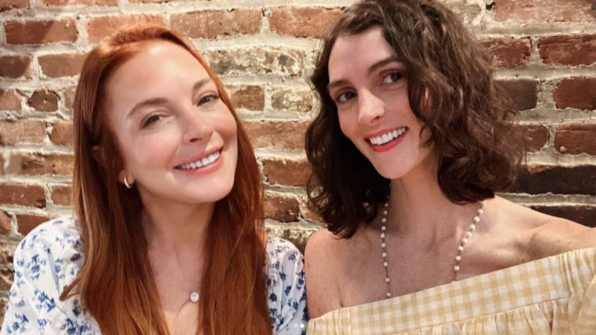 Lindsay y Aliana Lohan son muy unidas, pues cuando la actriz debutó en el cine, su pequeña hermana también fue incluida como extra en varias de sus películas. 
Foto: Instagram
