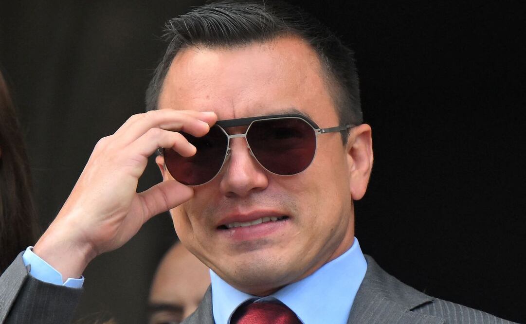 El presidente reelecto de Ecuador, Daniel Noboa. Foto: AFP