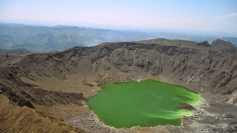 Conmemoran 35 años de las erupciones del volcán Chichonal en Chiapas