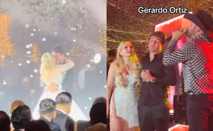 VIDEO: Así se celebró la lujosa boda en Monterrey donde estuvo presente Gerardo Ortiz 
