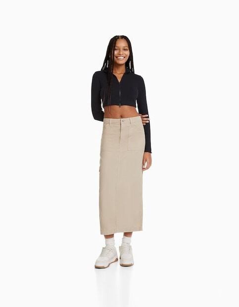 Alerta tendencia: Las faldas cargo dominan el street style
