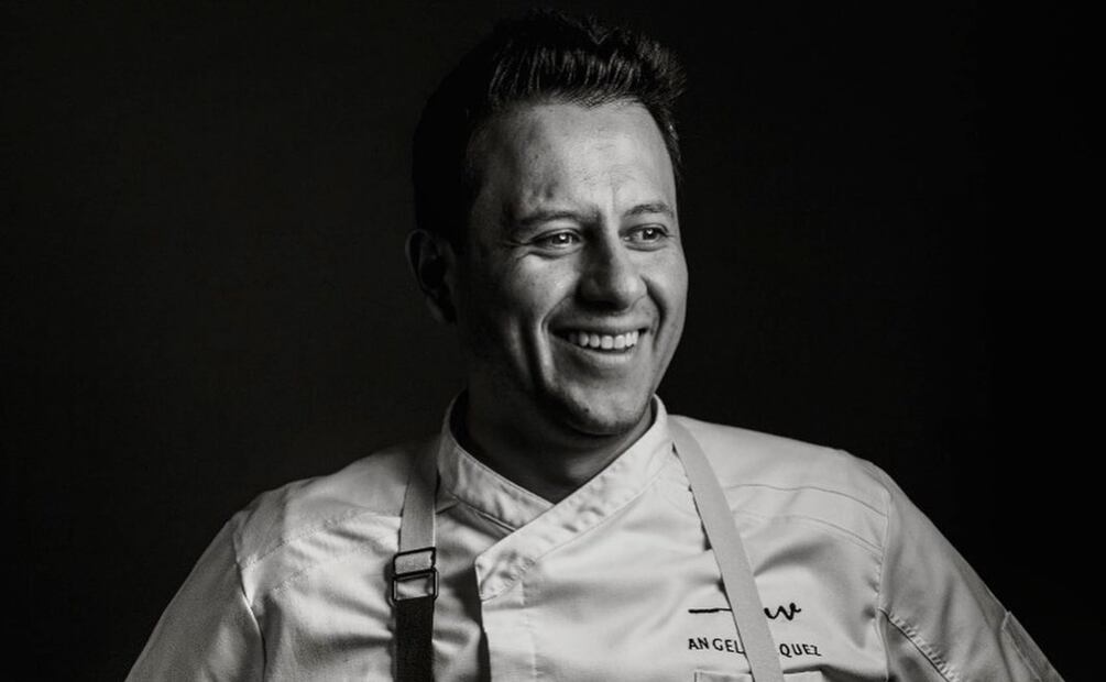 Chef Ángel Vázquez, de Intro y Augurio. Foto: Instagram