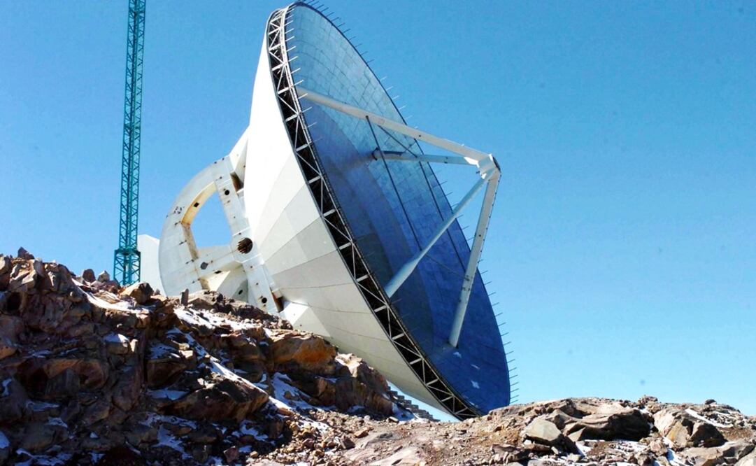 The Large Millimeter Telescope of Puebla - Photo: Gustavo Benitez/EL UNIVERSAL