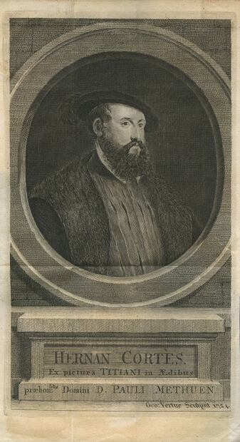 Hernán Cortés en los libros de texto