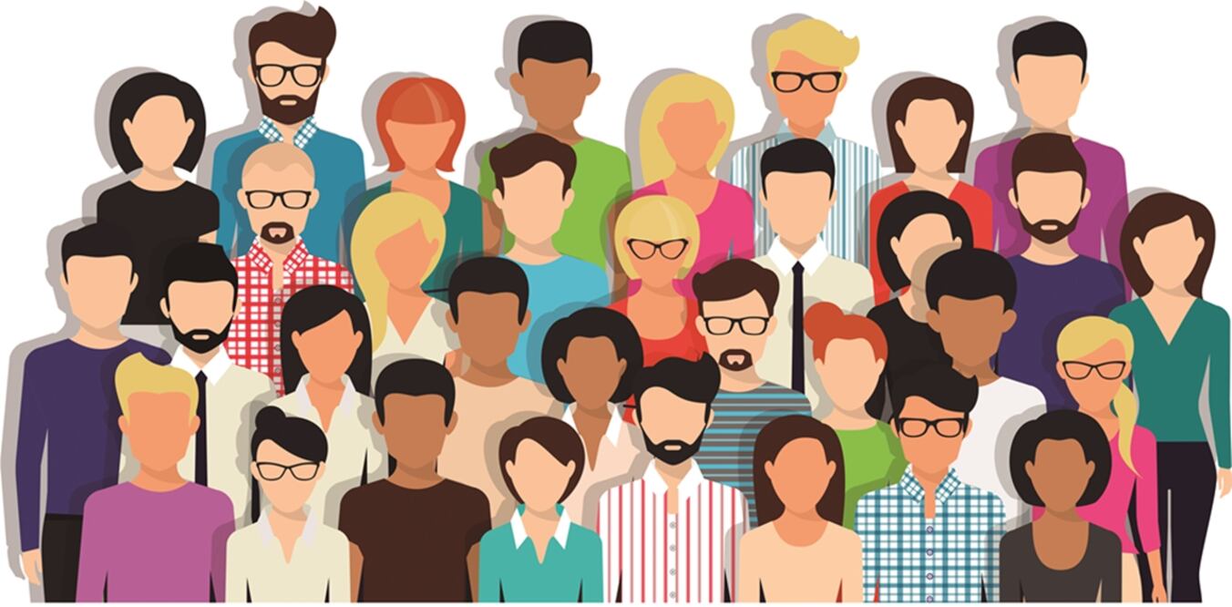 People standing up -  File image/EL UNIVERSAL