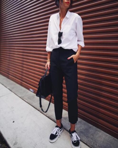 Combina tu camisa blanca como una experta ¡Nosotras te decimos cómo!