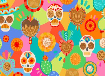 Mallorca y la artista Lourdes Villagómez crean una colección para celebrar el día de muertos