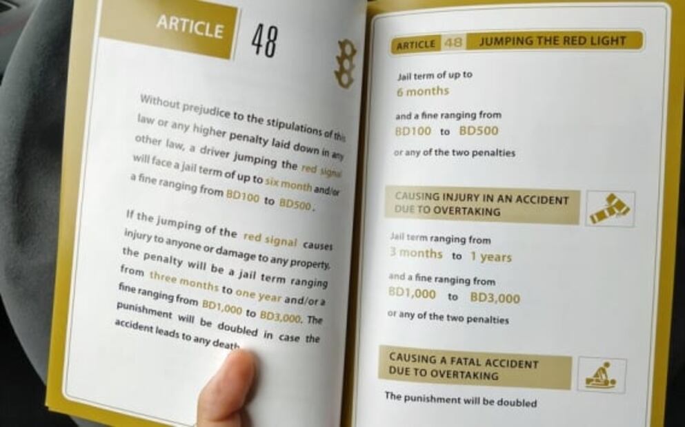 Las multas de tránsito más raras del mundo