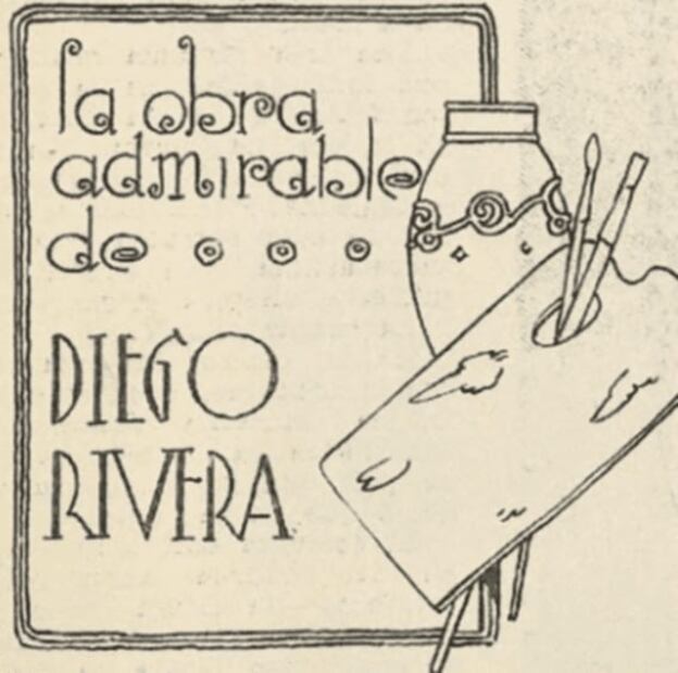 Así fue como hace 100 años Diego Rivera hizo su primer mural 
