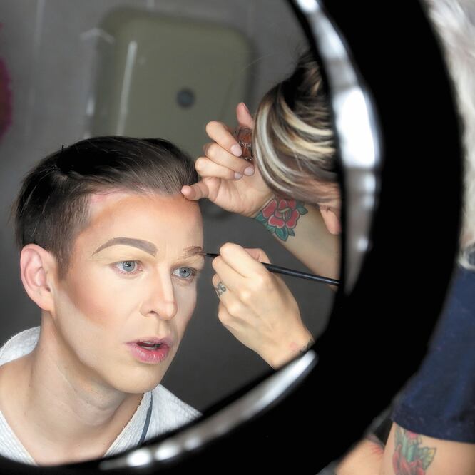 Es el primer personaje de mujer que interpreta Mario. JUAN BOITES/EL UNIVERSAL 