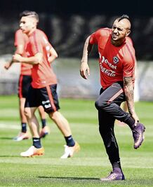 Vidal afirma que jugará vs Uruguay