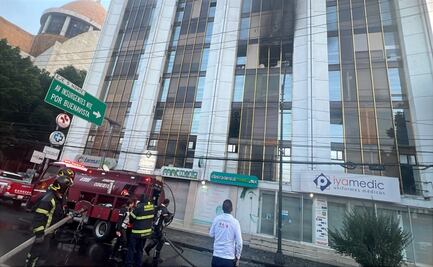 Incendio moviliza a cuerpos de emergencia; fuego en Torre Médica Lindavista es controlado sin lesionados