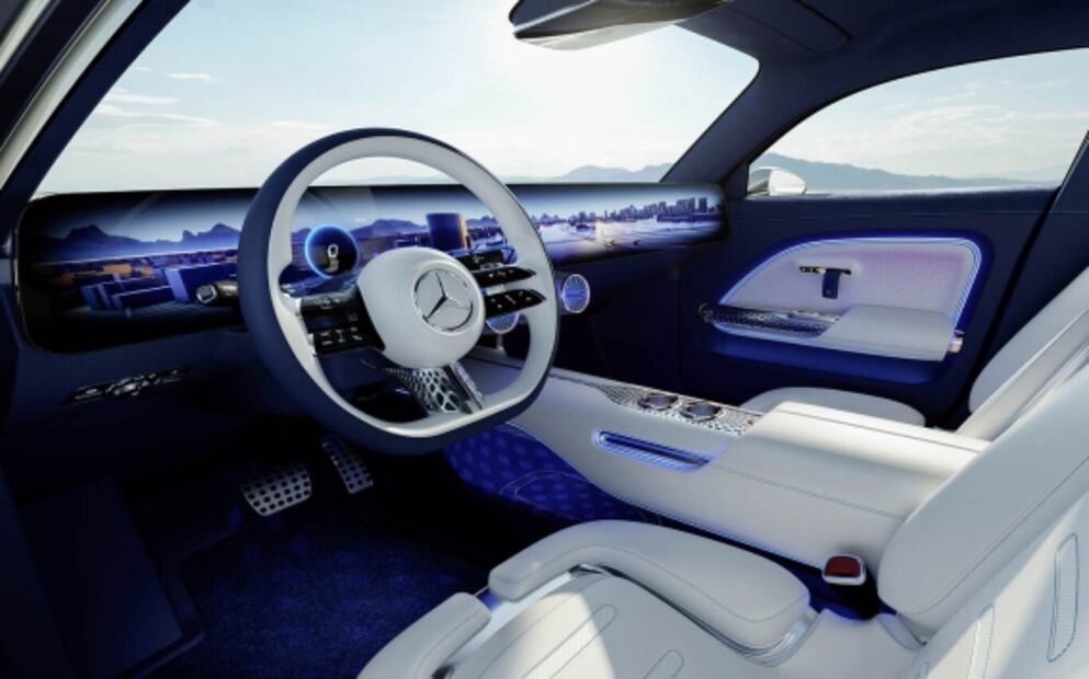 El nuevo Mercedes-Benz EQXX tendrá interiores de piel de nopal