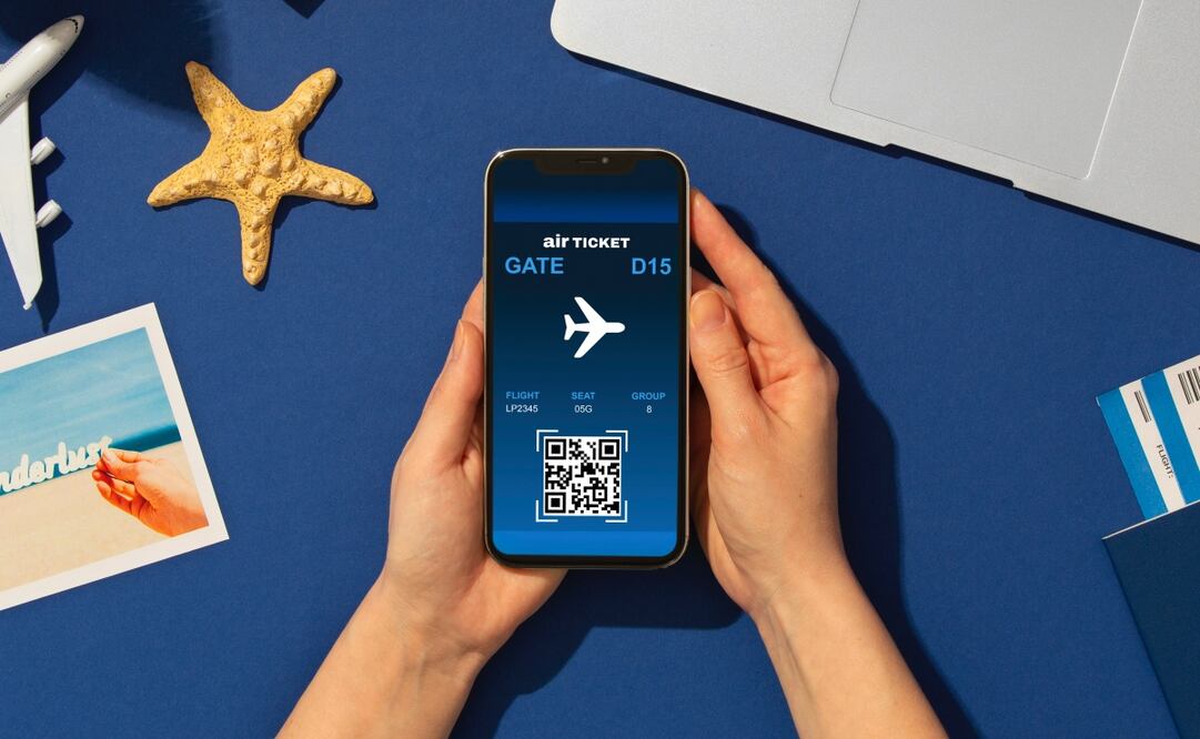 Guarda tus pases de abordar con un solo toque y accede a ellos desde tu iPhone. Foto: Freepik