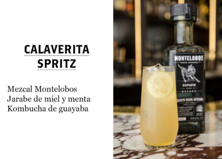 Cocteles de mezcal inspirados en la ofrenda de muertos