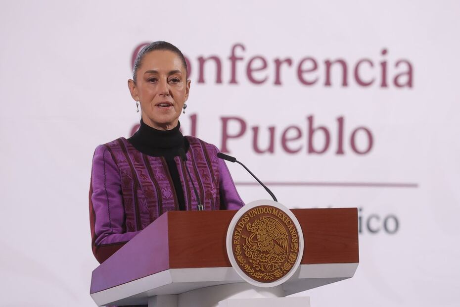 La Mandataria federal anunció que enviará hoy una reforma constitucional para modificar el artículo 40 relacionado con la soberanía nacional, y otra al artículo 19 constitucional que tiene que ver con aquellos delitos que son de prisión preventiva oficiosa. Foto: Gabriel Pano / EL UNIVERSAL