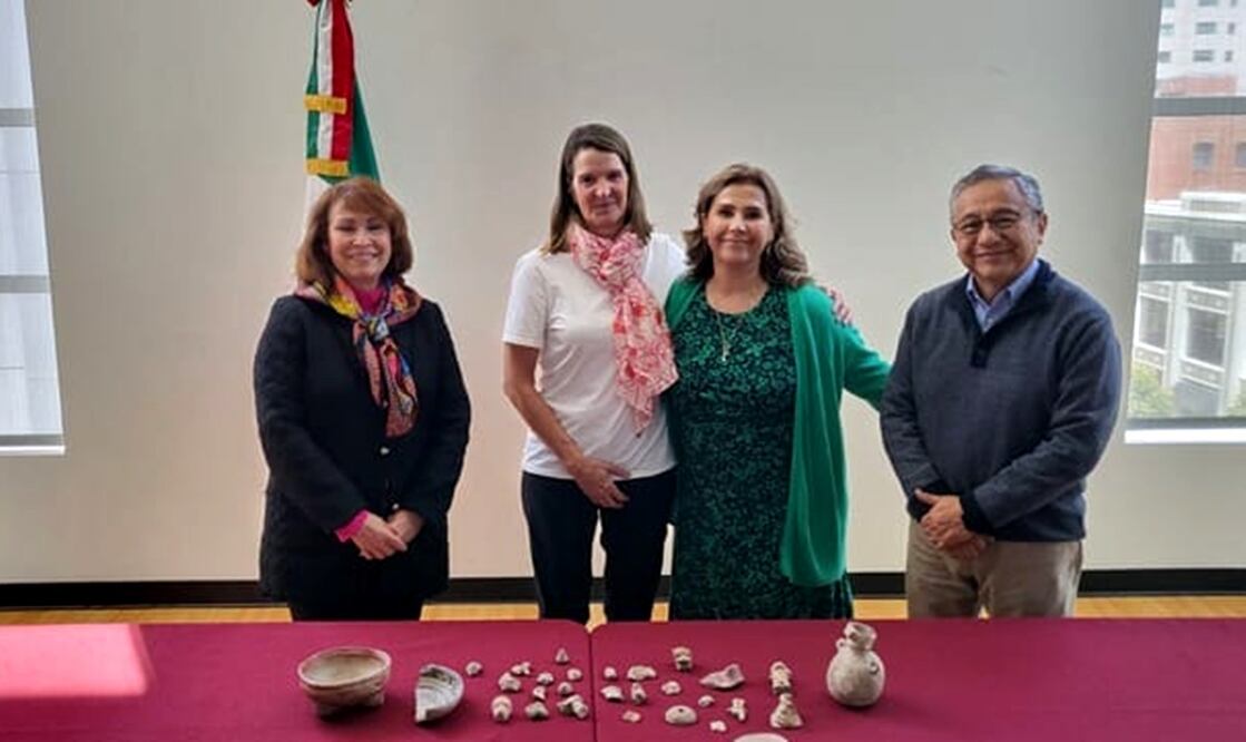 El Consulado de México en San Francisco informó que como resultado de sus gestiones, se logró la recuperación de 29 piezas arqueológicas que regresarán a México