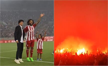 VIDEO: El espectacular recibimiento para Marcelo en el futbol griego