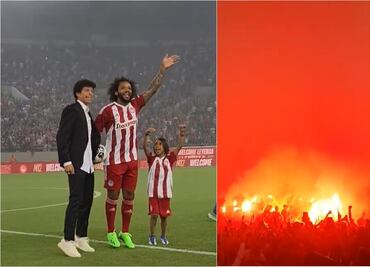 VIDEO: El espectacular recibimiento para Marcelo en el futbol griego