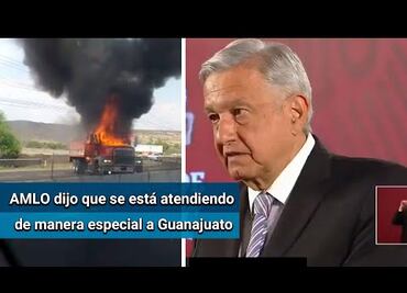 Bloqueos en Guanajuato no son reacción por tratar de detener a “El Marro”: AMLO
