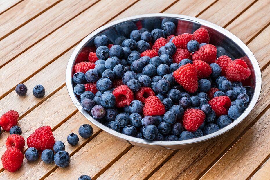 Frutos rojos. Foto: Pixabay