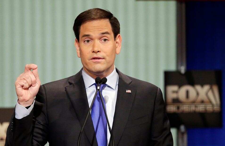 Rubio no ha dudado en usar su poder para intimidar a los líderes de izquierda que considera perjudiciales para los intereses de seguridad nacional de Estados Unidos. Foto: AP