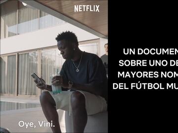 Vinicius Jr será el protagonista de un documental que lanzará Netflix