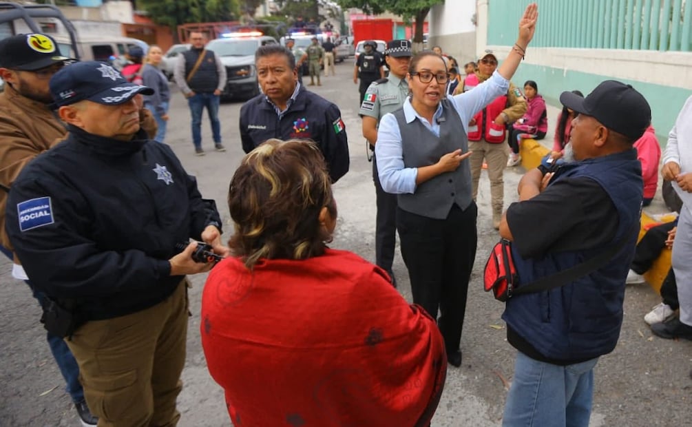 Alcaldesa de Ecatepec refuerza seguridad en colonias de Tulpetlac, Edomex (29/08/2025). Foto: Especial