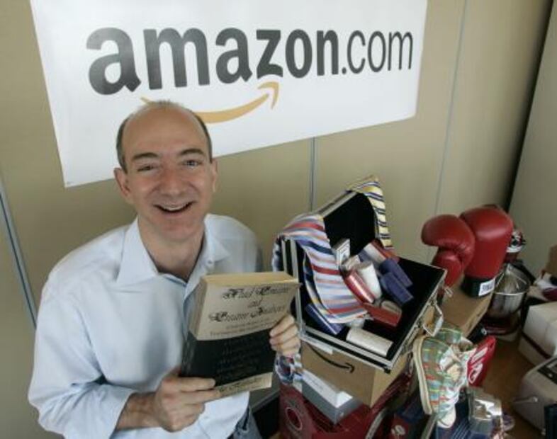 Jeff Bezos, fundador de Amazon. Foto: Archivo