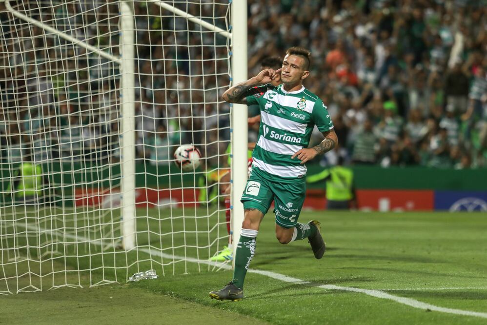 Brian Lozano durante el partido de Cuartos de final partido de vuelta del torneo CONCACAF.  FOTO/IMAGO7
