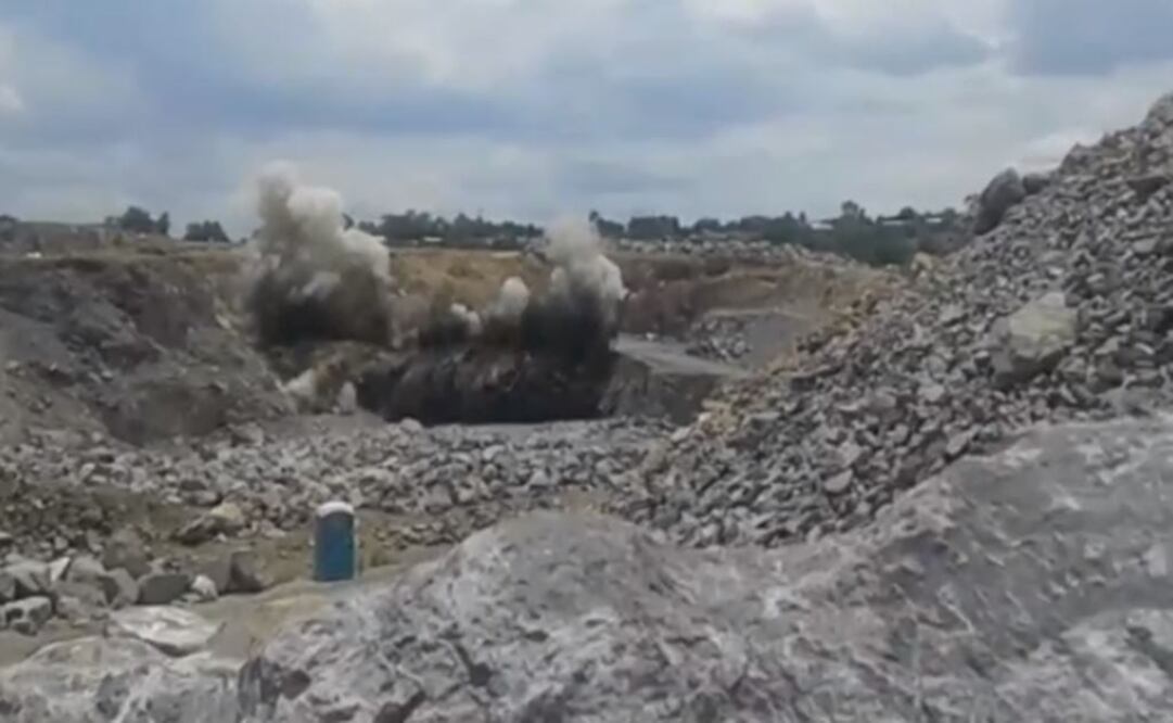 Vecinos cierran mina de NAIM; exigen pago de daños a casas