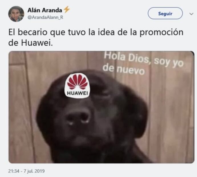 Los memes de la promoción de Huawei y la victoria de México