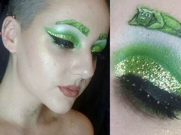 ¿Cejas de Shrek? El maquillaje inusual que se volvió viral