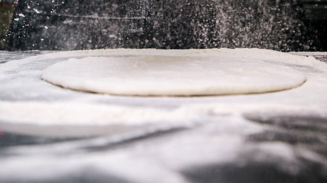 Masa después de su primera fermentación.