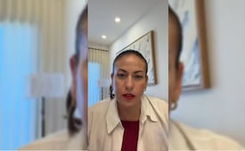 Milena Quiroga pedirá peritaje federal a video de mantas en su contra en BCS; busca identificar a responsables