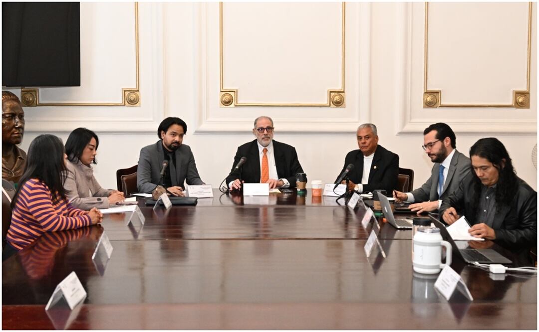 Los consejeros Héctor Muñoz Ibarra, Emiliano Robles Gómez Mont, José Francisco Sánchez Magallán González y Sandra Margarita Rivas González redactarán este proyecto para elegir fiscal en CDMX. Foto: Especial