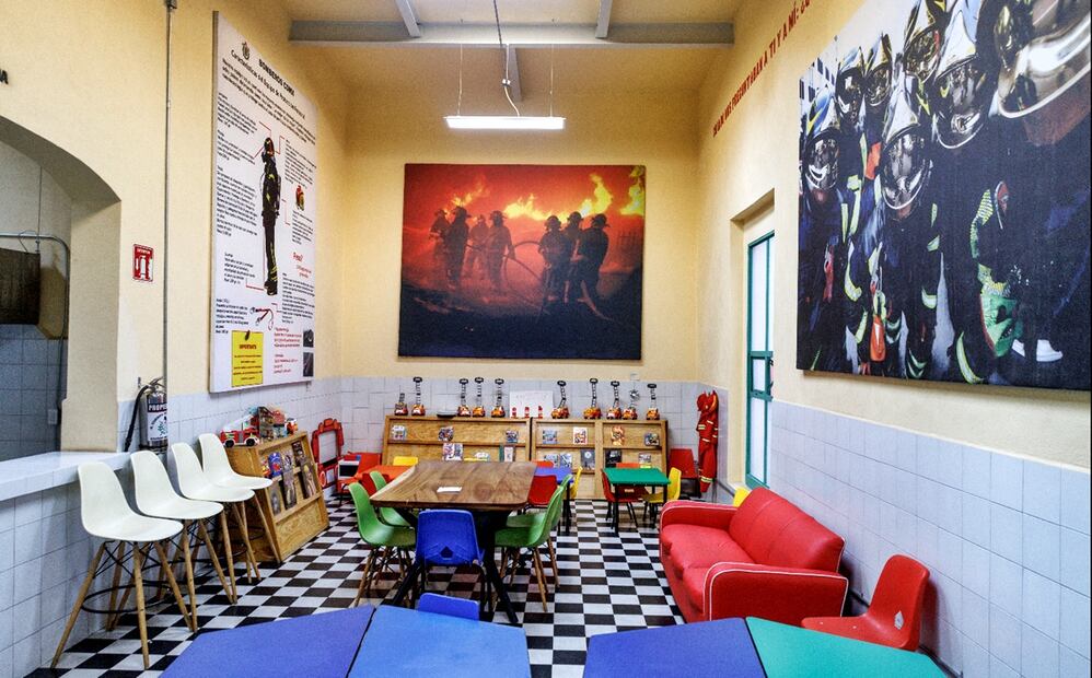 Inauguración del nuevo museo de bomberos de la Ciudad de México en la estación de bomberos Tacubaya comandante Artemio Venegas Mancera. Foto: Yaretzy M. Osnaya / EL UNIVERSAL