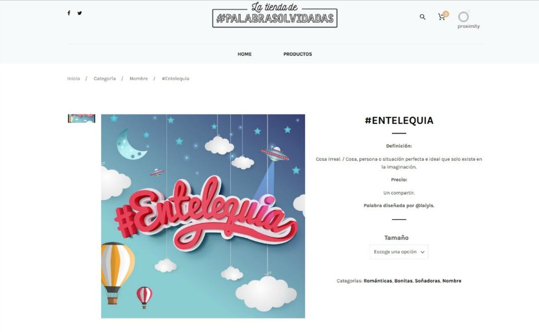 "La tienda de las palabras olvidadas", contiene los nombres y las ilustraciones que para cada una de ellas han hecho distintos diseñadores