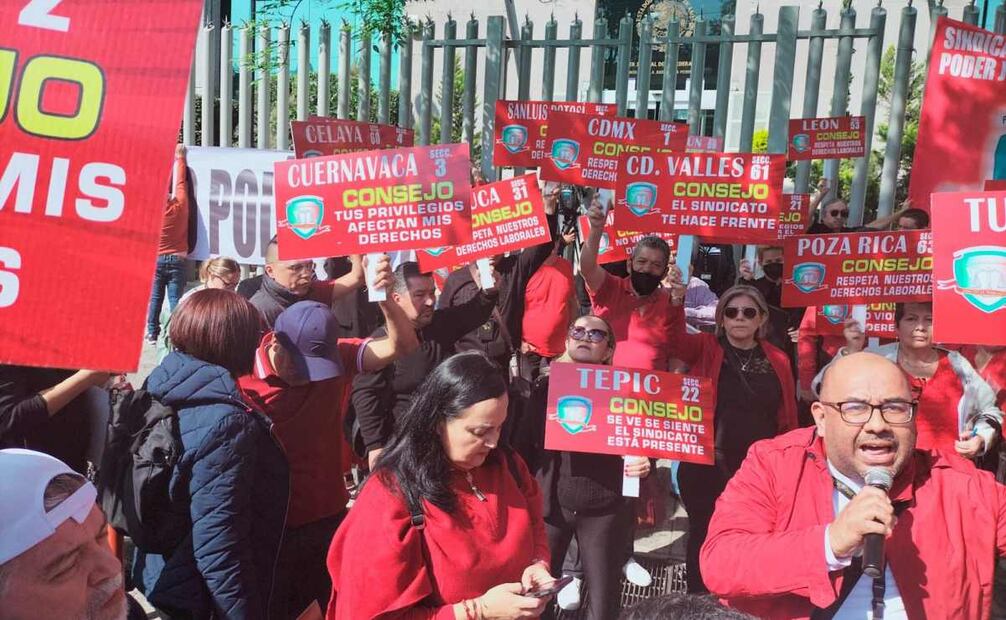 Trabajadores del Sindicato del PJF emplazan a paro nacional. Foto: Especial