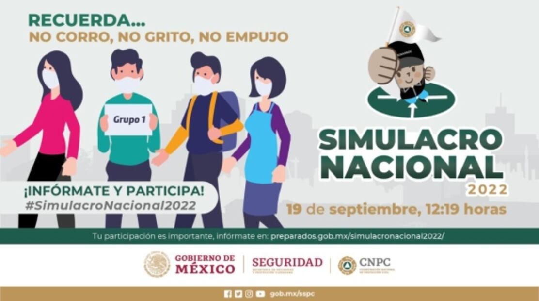 ¡Entérate! Esta será la programación para conmemorar el sismo del 19S