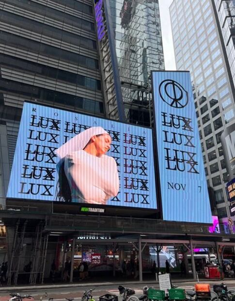 La cantante anunció la llegada de su nuevo disco por todo lo alto. Foto: @PInsider_