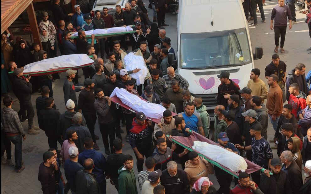Israel reanuda bombardeos sobre la Franja de Gaza, que ha dejado más de 400 muertos anunció el Ministerio de Sanidad. Foto: AFP