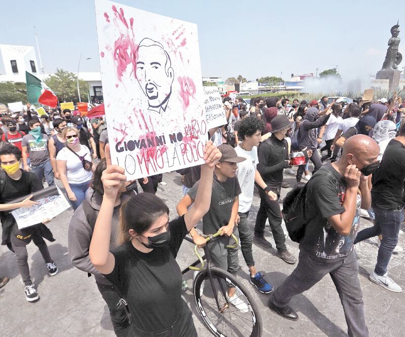 En Jalisco la muerte de Giovanni desató reclamos y protestas. Foto: ARCHIVO EL UNIVERSAL
