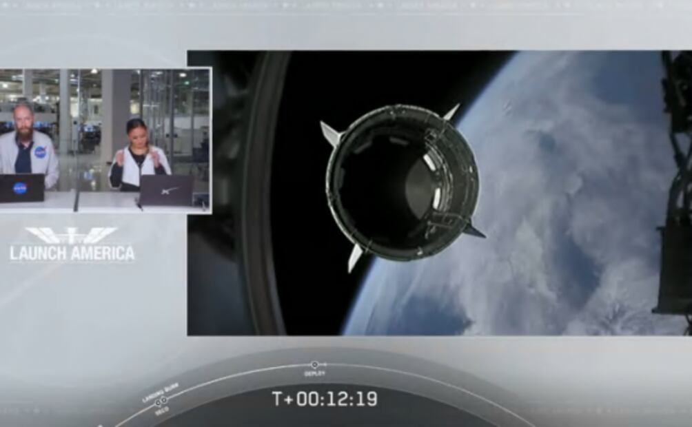 Histórico: SpaceX y la NASA logran en su segundo intento el lanzamiento de la Crew Dragon