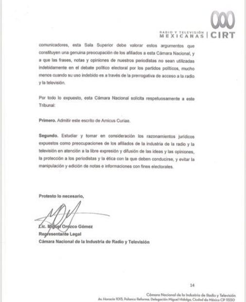 Radio y TV protestan contra spot de Anaya